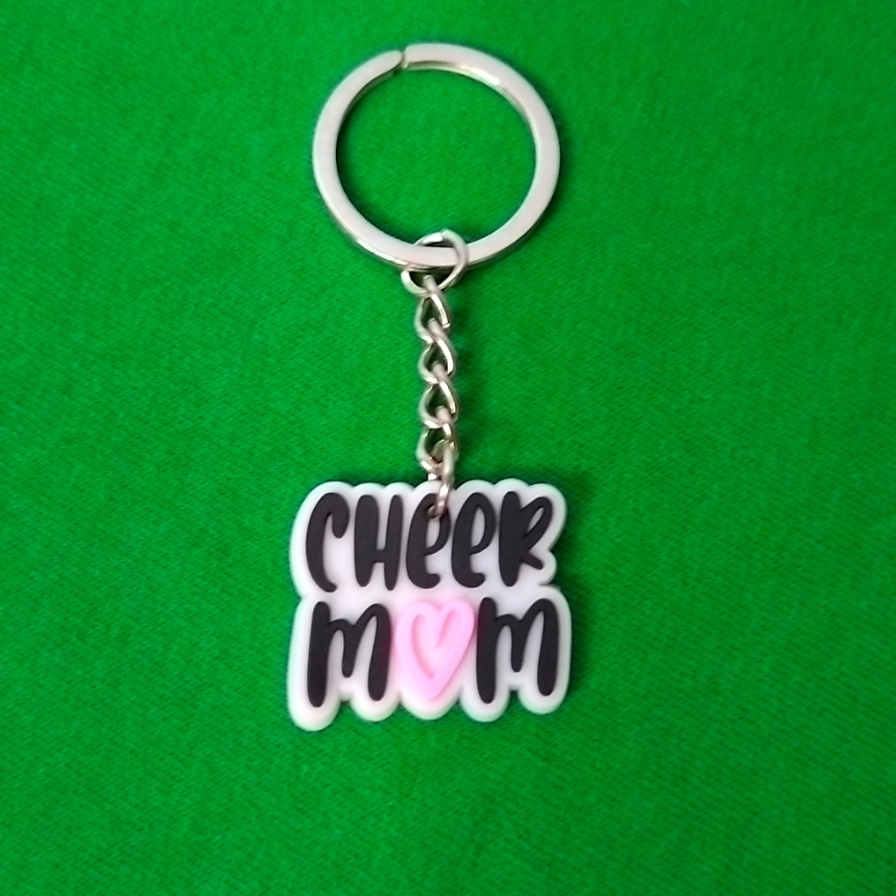"Cheer Mom" Keychain